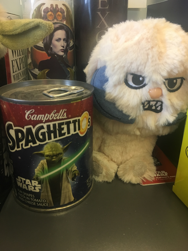 Illustration for article titled What’s your favorite pop culture item on your desk?